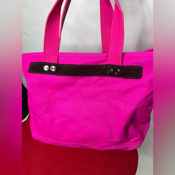 Jacob’s by Marc Jacobs Canvas pink Tote Bag Purse Shoulder - Picture 8 of 12